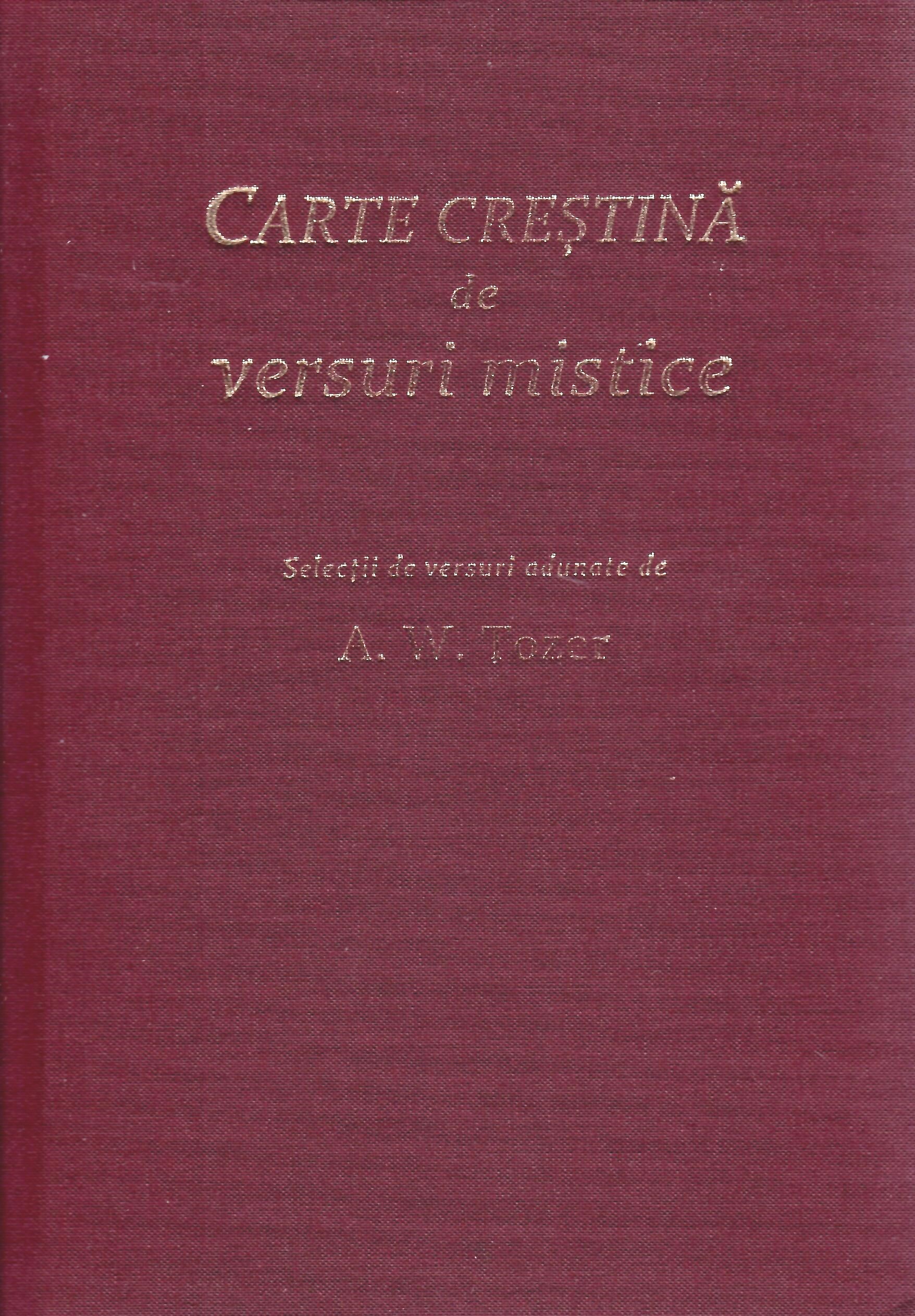 Carte creștină de versuri mistice