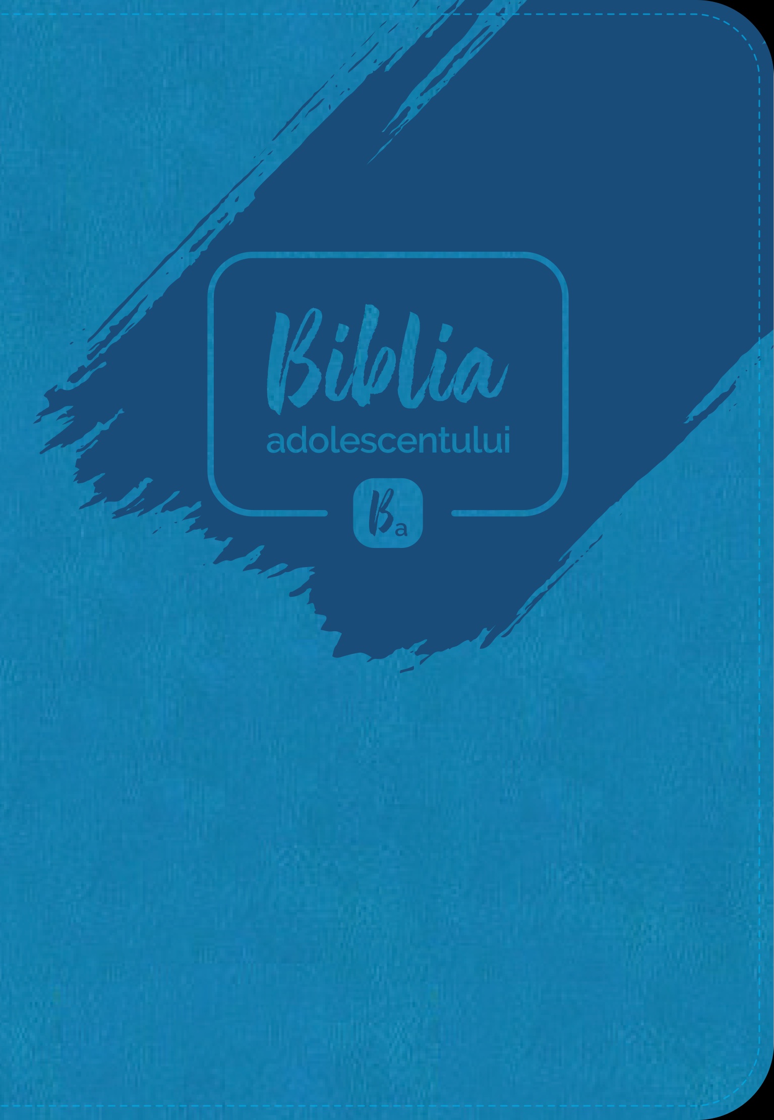 Biblia adolescentului - coperta albastra