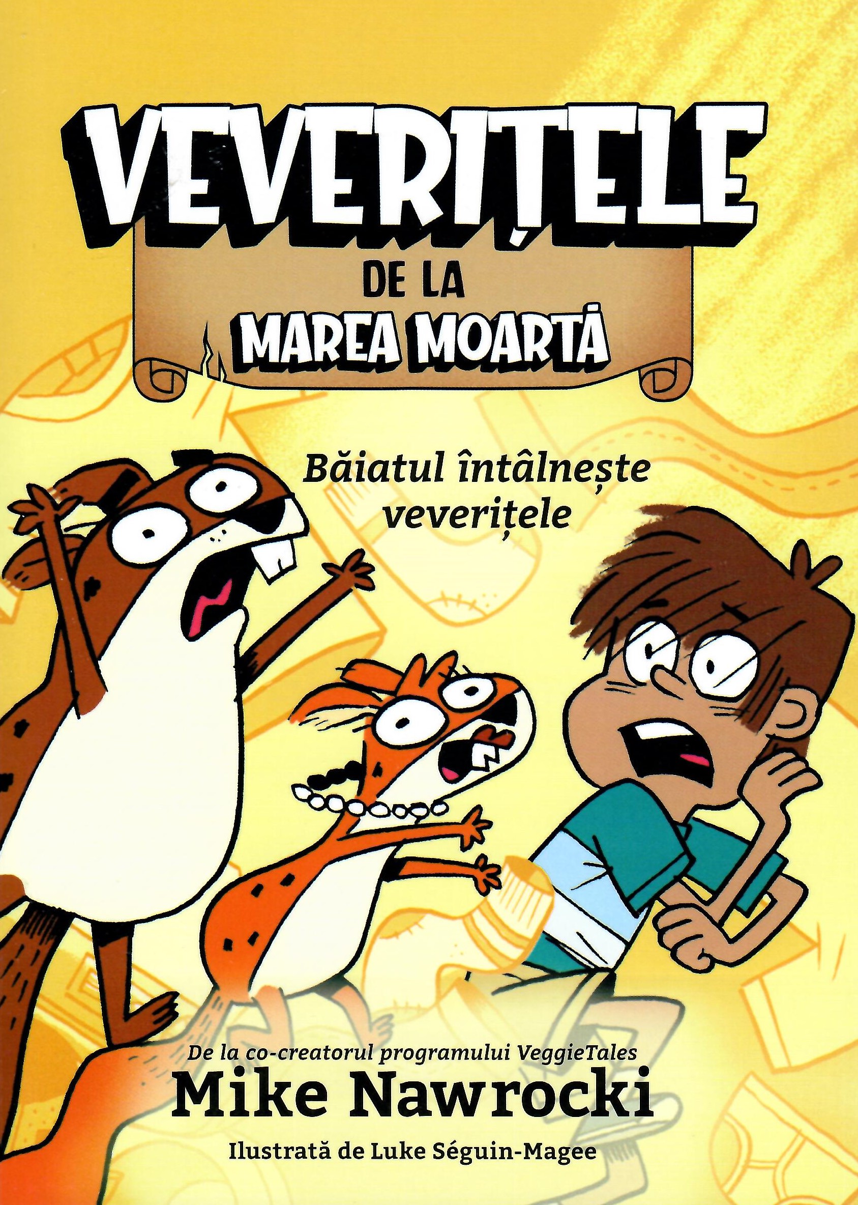 Băiatul întâlnește veverițele