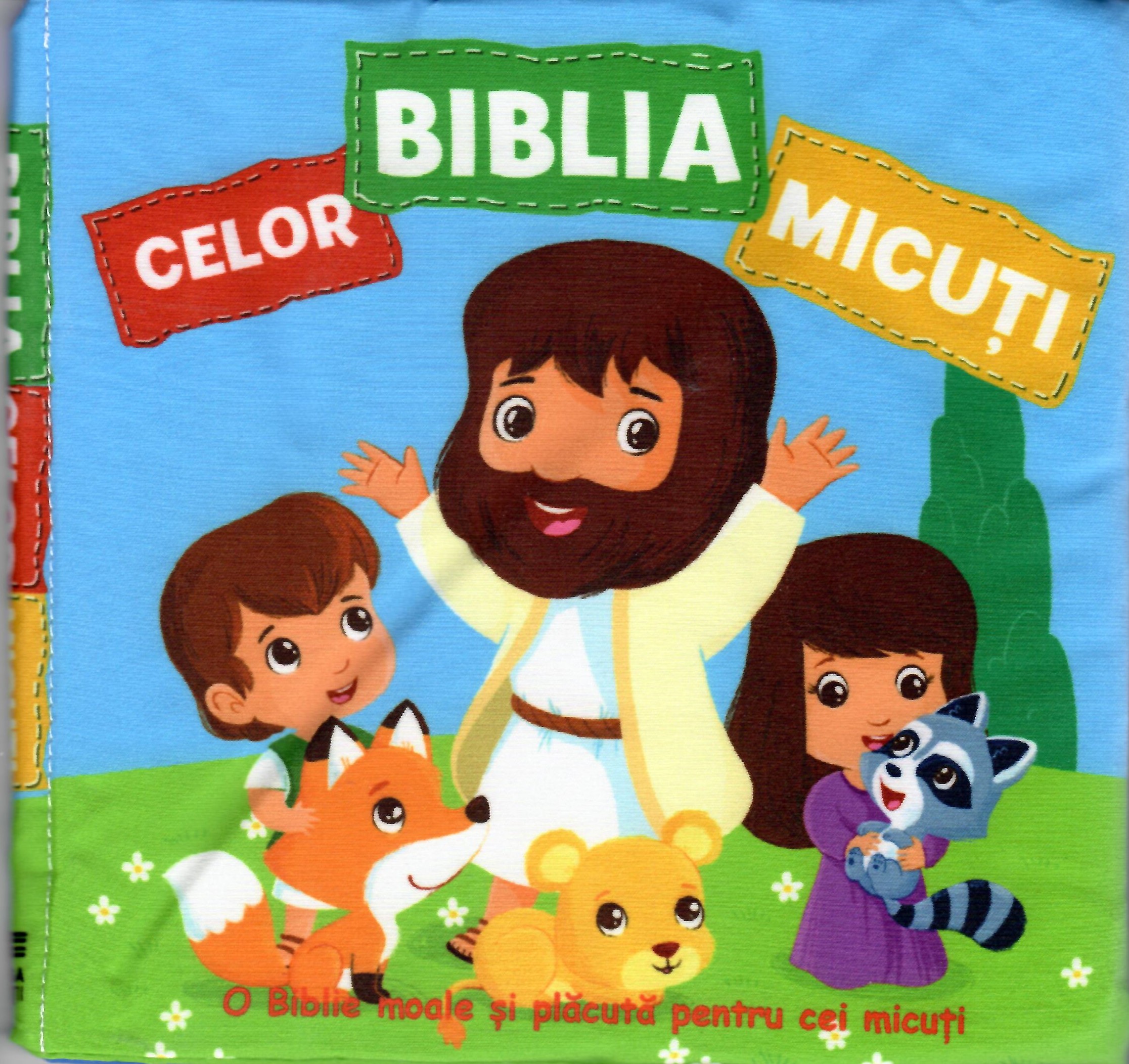 Biblia celor micuți - carte din material textil