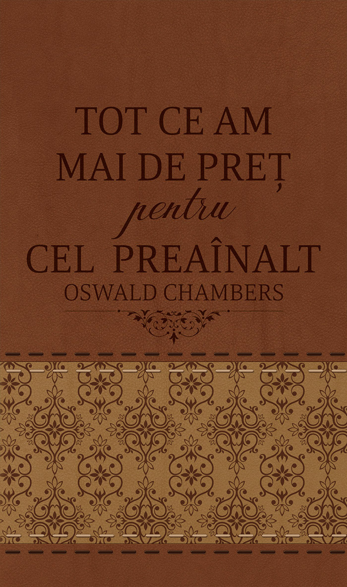 Tot ce am mai de preț pentru Cel Preaînalt (maro/bej)