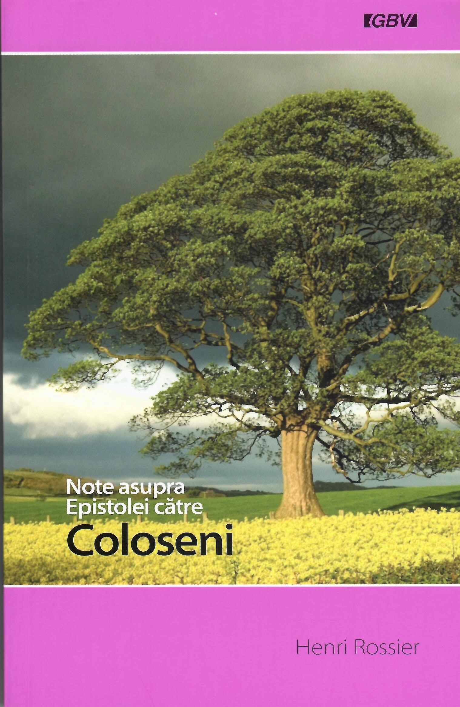 Note asupra Epistolei către Coloseni