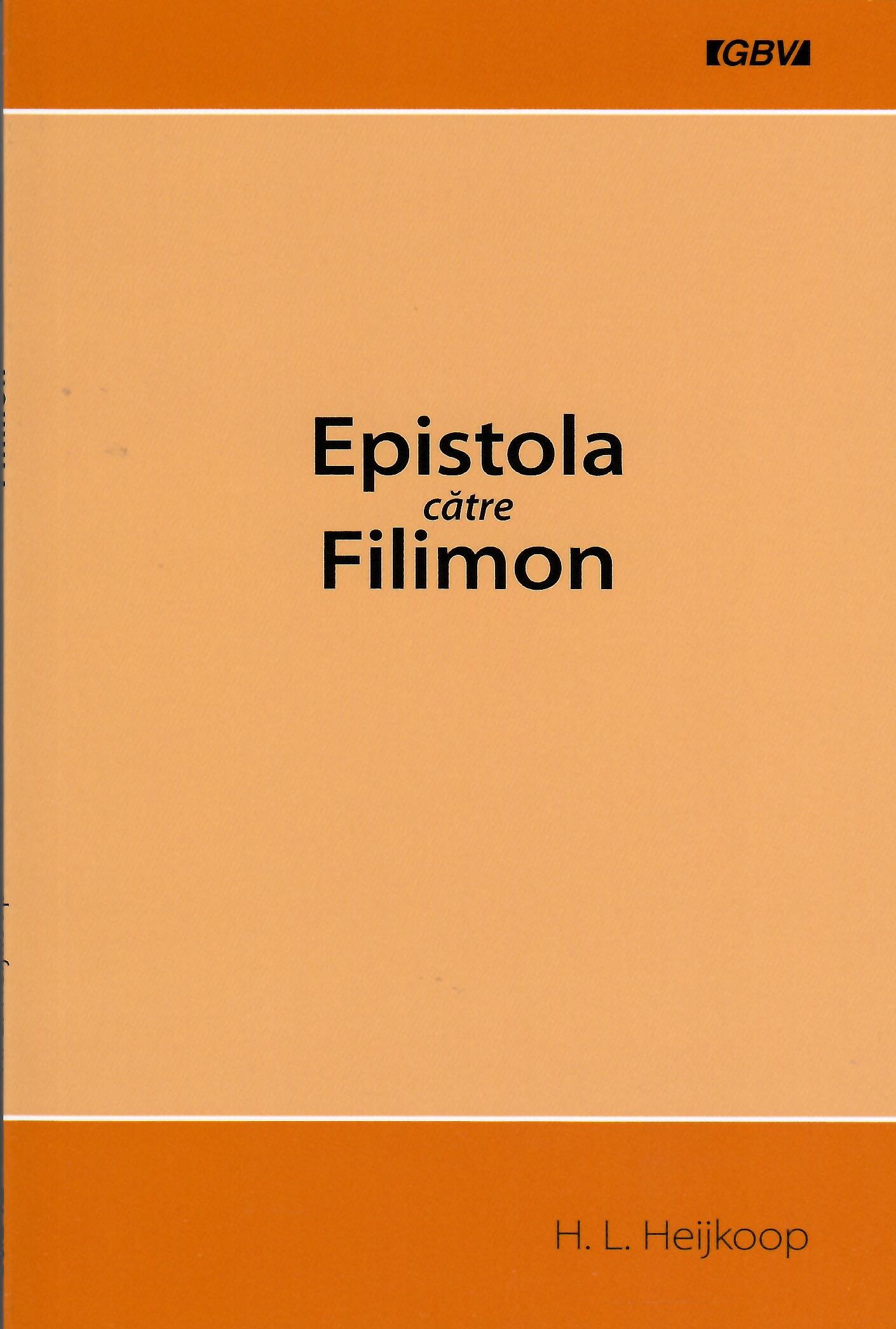 Epistola către Filimon