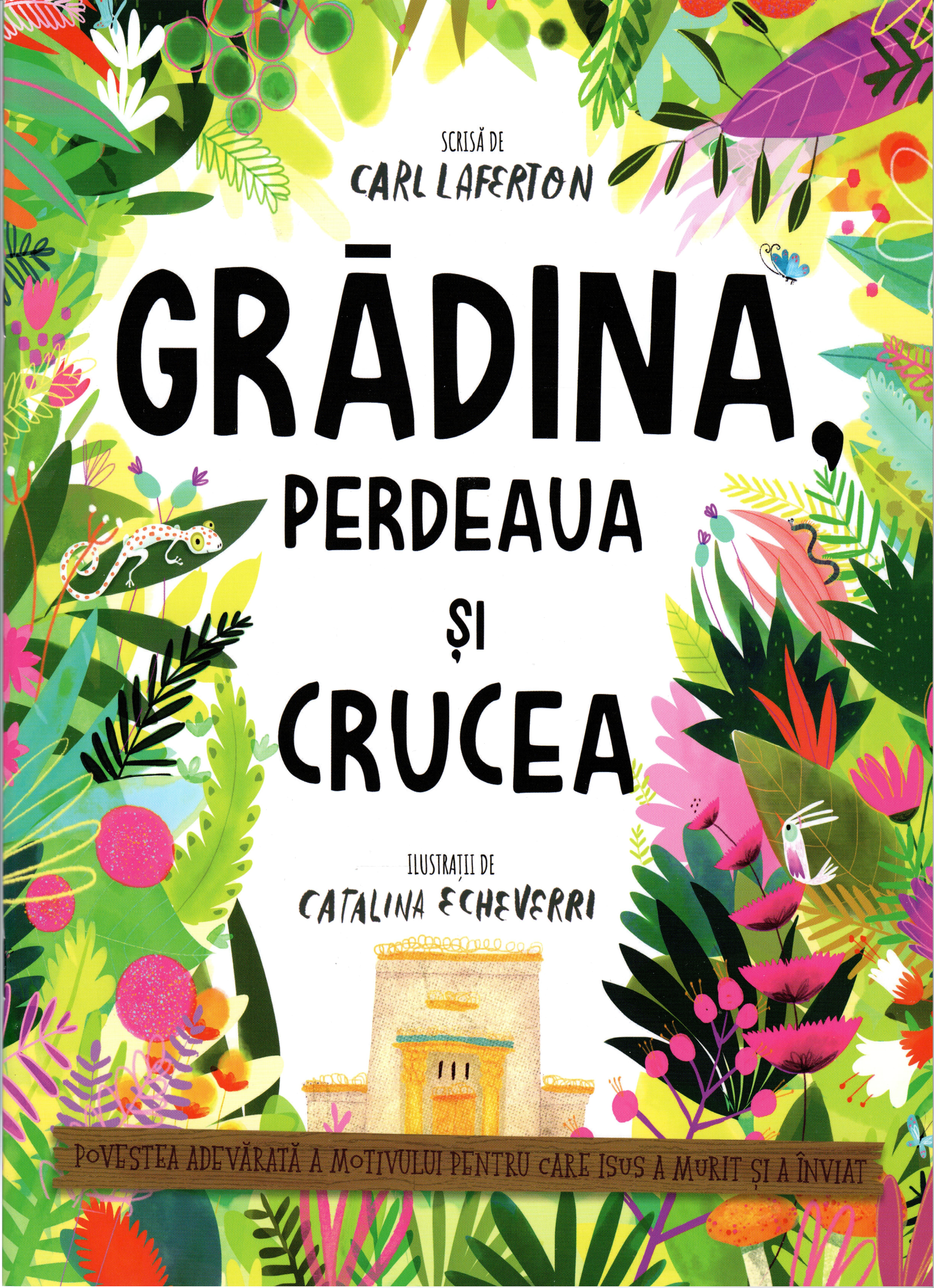 Gradina, perdeaua si crucea
