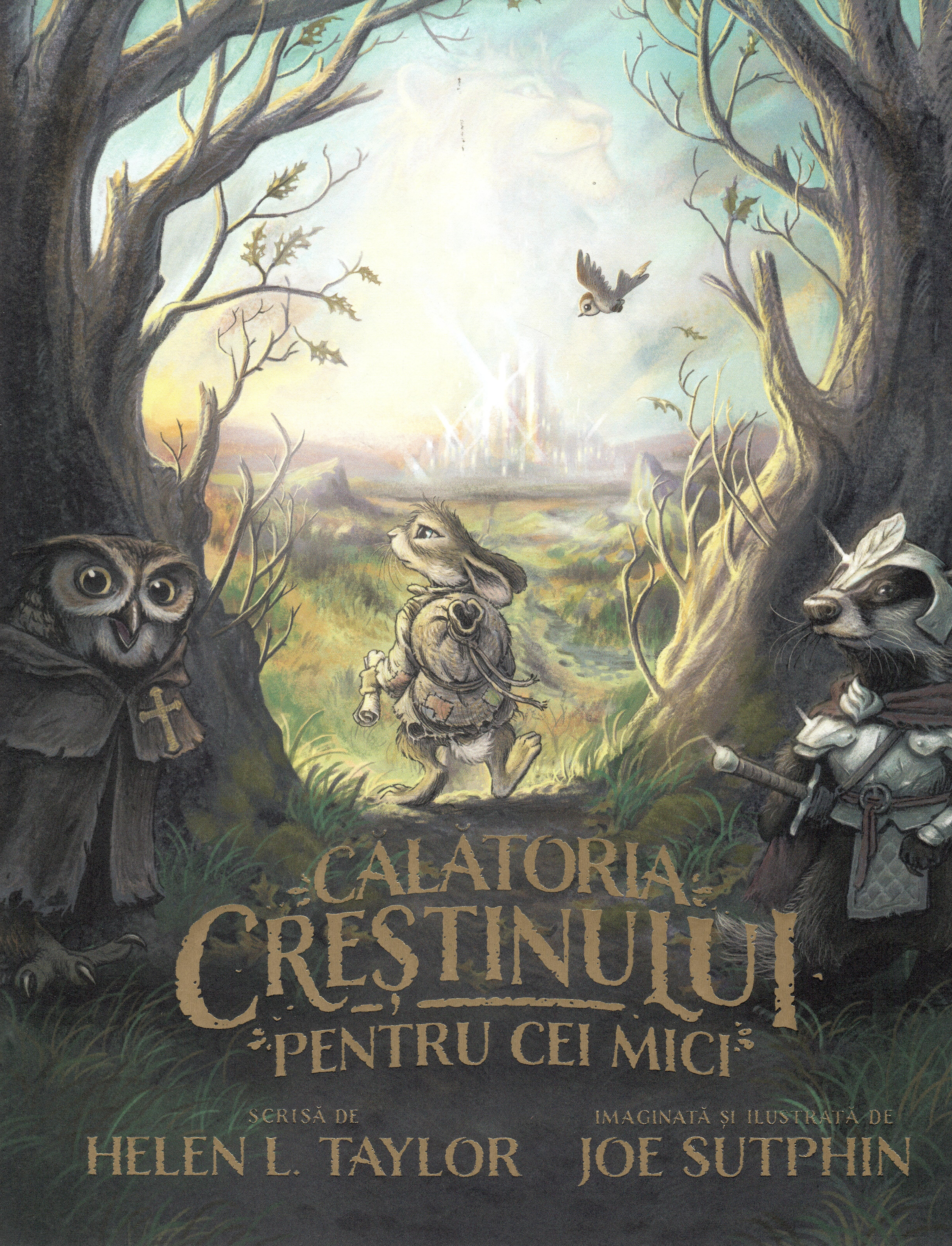 Călătoria creștinului pentru cei mici, set cu carte de colorat