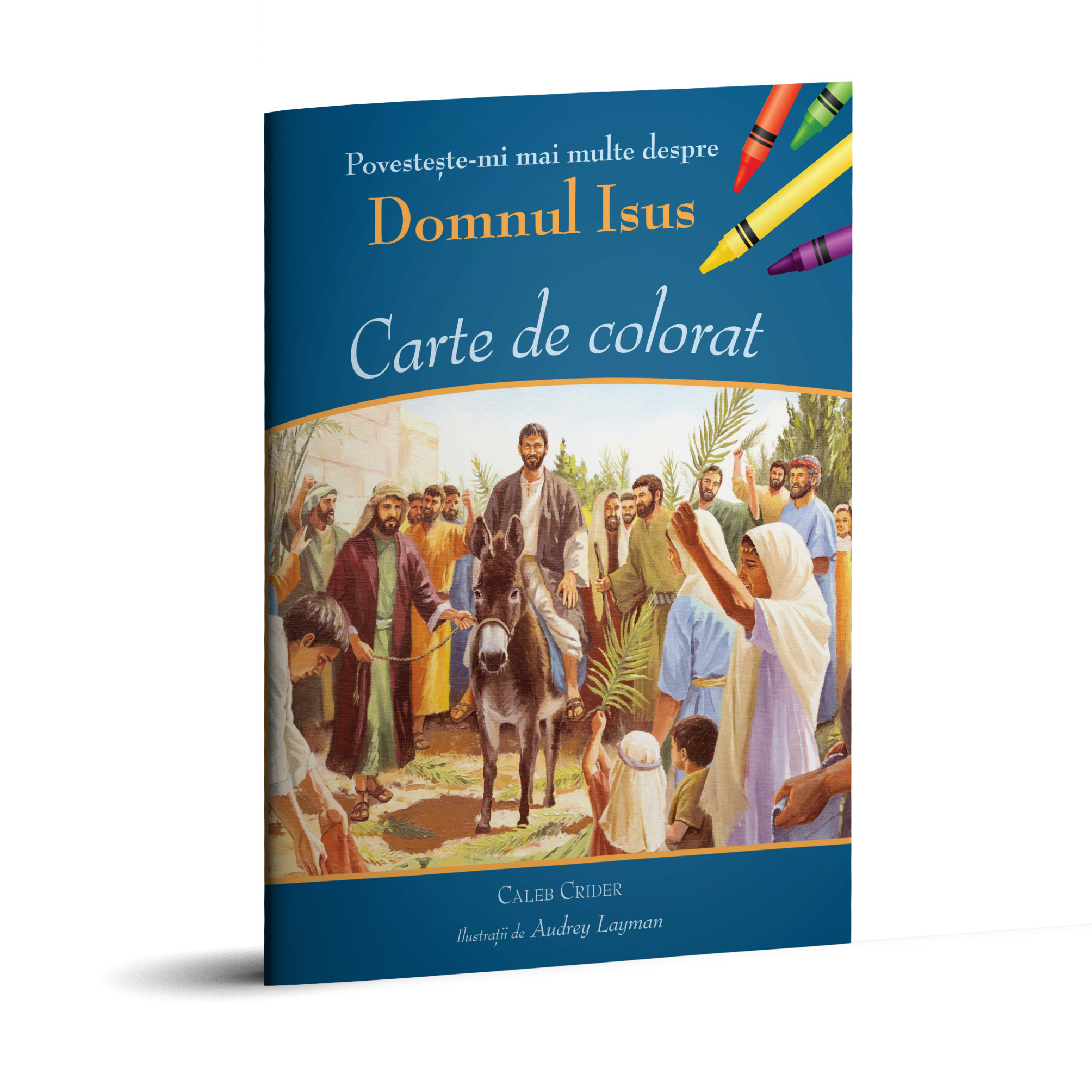 Povesteste-mi mai multe despre Domnul Isus – Carte de colorat