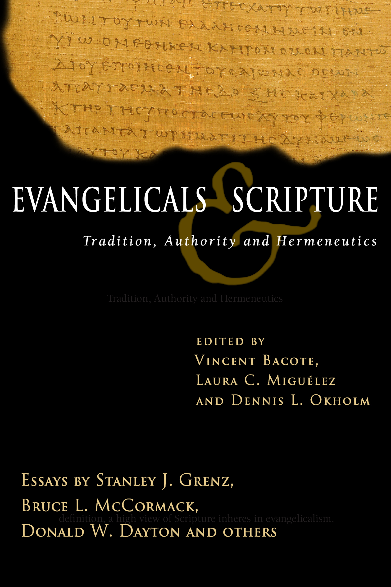 Evangelicals & Scripture