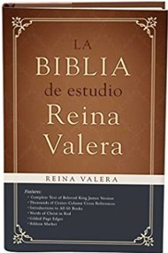 La biblia de estudio reina valera