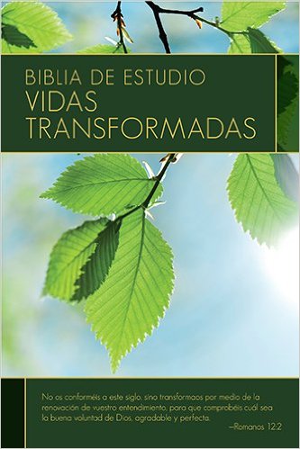 Biblia de estudio  vidas transformadas